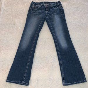 Ariya 7/8 Stretch Thick Stitch Boot Cut